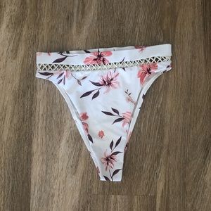 High waisted bikini bottoms